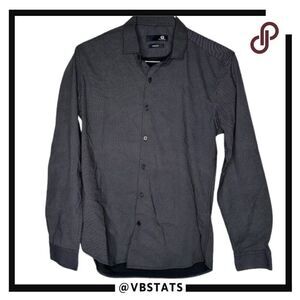Givenchy Black Long Sleeve Men's Shirt in‎ Size Medium Slim Fit